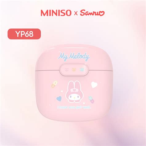 Jual Miniso X Sanrio Yp Wireless Bluetooth Earphones Tws Noise