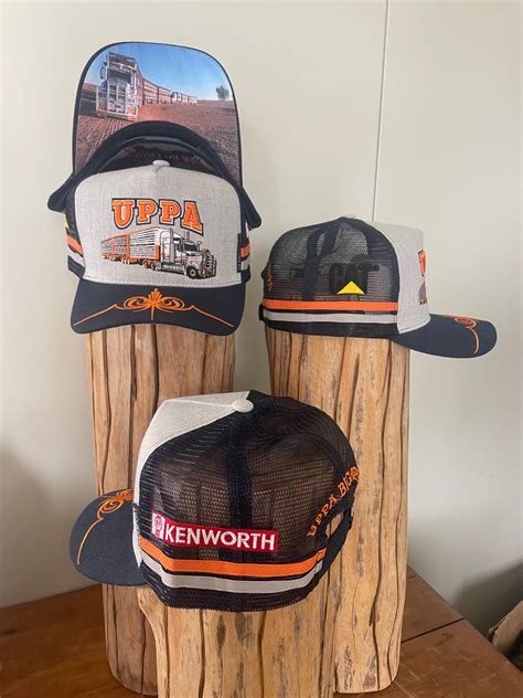 Uppa Trucker Cap Grey Orange The Country Companies