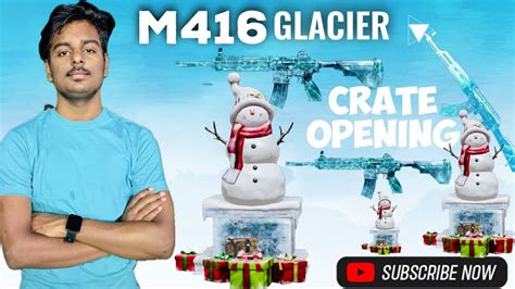 Glacier M Crate Opening Bgmi New Winter Crate Opening M