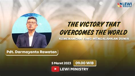 Ibadah Raya Online Lewi Ministry Pdt Darmayanto Rawatan Maret