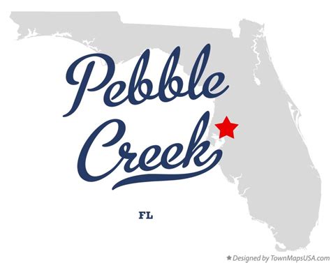 Map of Pebble Creek, FL, Florida