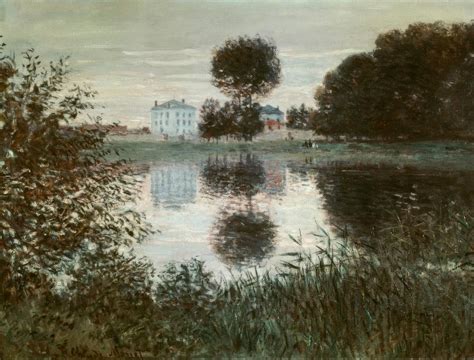 L Arbre En Boule Argenteuil Claude Monet Estampe D Art