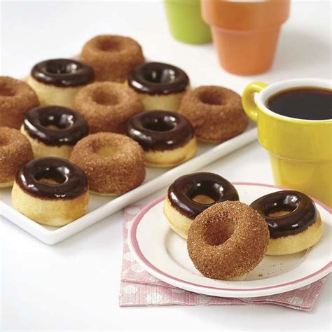 Baked Mini Cake Donut Recipe | Recipe | Mini donut recipes, Cake donuts ...