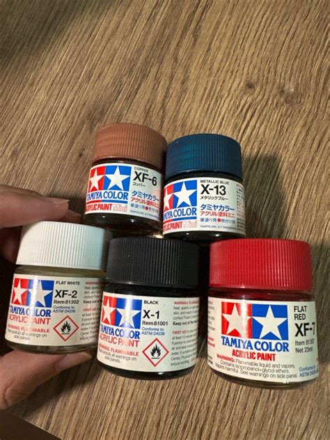 Brand New Tamiya Colour Acrylic Paint Copper Metallic Blue Flat