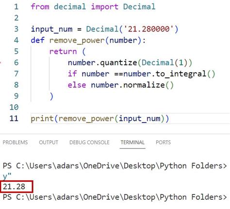 How To Remove The Trailing Zeros From A Decimal In Python Methods