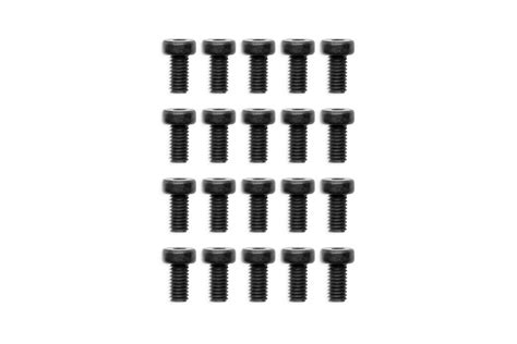 EK Loop Hex Key Screw Set M4x8mm Black 20pcs EK Webshop