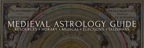 A guide to the practice of medieval astrology | Astrology, Medieval, Guide