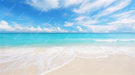 Premium Photo Panorama Of Beautiful White Sand Beach And Turquoise Water In Maldives Summer