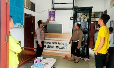 Kantor Wali Nagari Dibobol Maling Tv Dan Laptop Raib