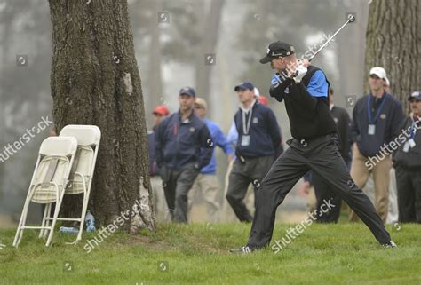 Jim Furyk Us Reacts After Hitting Editorial Stock Photo Stock Image