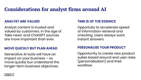 How Analyst Firms Can Embrace Generative Ai To Enhance Customer Value