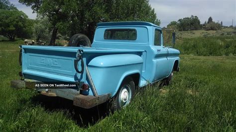 1960 Gmc 1 2 Ton Step Side Pickup