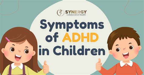 symptoms  adhd  children synergycochrane