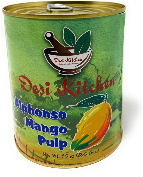 Amazon Laxmi All Natural Kesar Canned Mango Pulp Gm