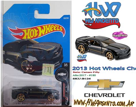 2013 Hot Wheels Chevy Camaro Special Edition 2017 HWArgento