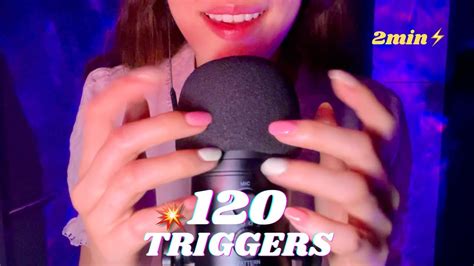 Asmr 💥120 Triggers In 2min⚡️ I Try [quick Cut] Before Bed💤 Fast And Aggressive Unpredictable Youtube