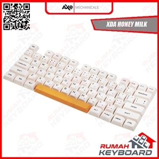 Jual Keycap Keycaps Xda Honey Milk Pbt Dye Sub White