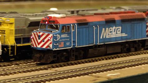 HO Scale Metra EMD F40PH-3 100 RTA 40 Years Wrap Decal Set Kato ...