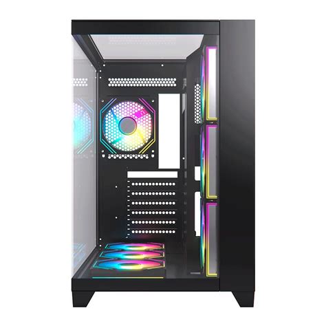 Gabinete Gamer Acegeek Horizon Mid Tower Lateral De Vidro Preto Ag