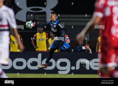 S O Paulo Sp Spfc X Crb Jean Of The Spfc During Match