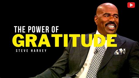 THE POWER OF GRATITUDE STEVE HARVEY BEST MOTIVATIONAL SPEECH YouTube