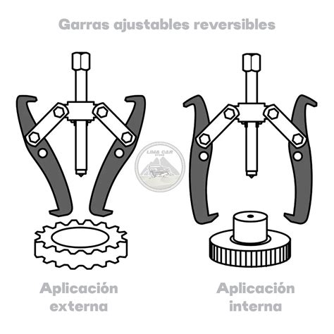 Ripley EXTRACTOR DE RODAJES Y POLEAS 3 GARRAS 4 PULG UYUSTOOLS