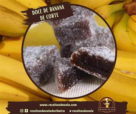 Receita De Doce De Banana De Corte