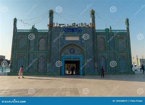 Blue Mosque In Mazar E Sharif Afghanistan Shrine Of Hazrat Ali