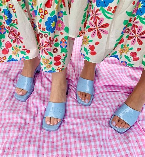 Guccis Rubber Sandals Are The Shoes Of Summer 2021 Heres How To Wear