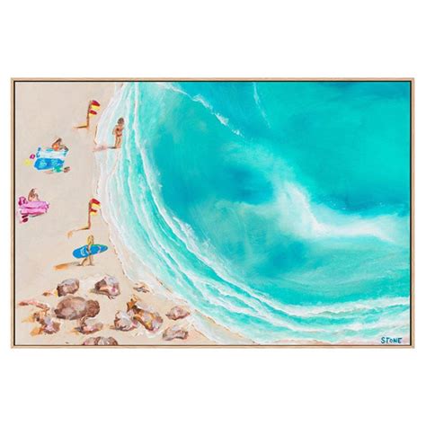 Noosa Surf Beach Printed Wall Art Temple And Webster