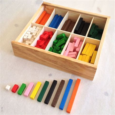 Regletas De Madera Cuisenaire Para Aprender Las Matem Ticas Kinuma