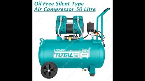 Total Oil Free Litre Hp Silent Air Compressor Model Tcs