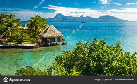 Overwater Bungalows Best Beach Snorkeling Tahiti French Polynesia ...