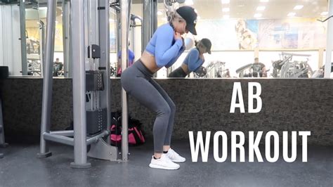 CABLE ONLY AB WORKOUT YouTube