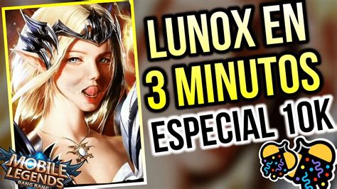 Lunox En Minutos Como Usar A Lunoxlunox Guia Lunox Tutorial