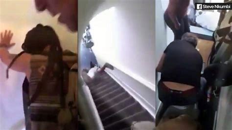 Video Shows Airbnb Host Shoving Guest Down Staircase Abc13 Houston