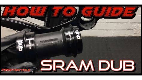 Sram Dub Pressfit Bottom Bracket Fitting Guide Youtube