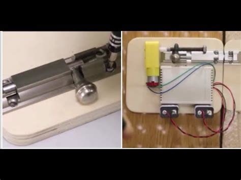 How To Make Remote Control Door Lock At Home Mechanical Engineering