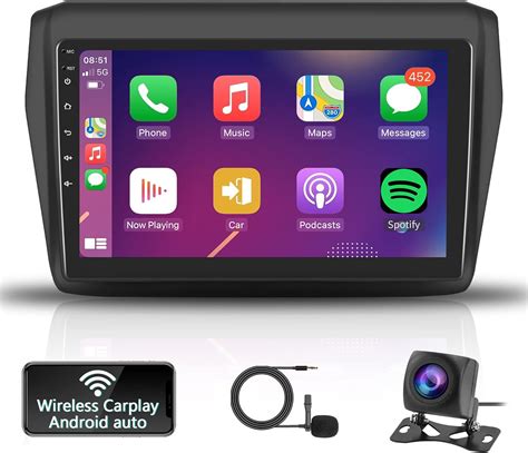 Estéreo automotivo Android 1G 32G para Suzuki Swift 2017 2020