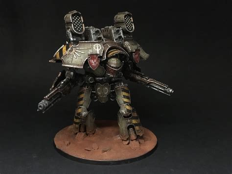 Adeptus Titanicus Warlord Titan By Thomas Coltau · Puttyandpaint