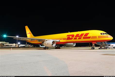 D ALEV DHL Boeing 757 28A PCF Photo By Gianluca Mantellini ID