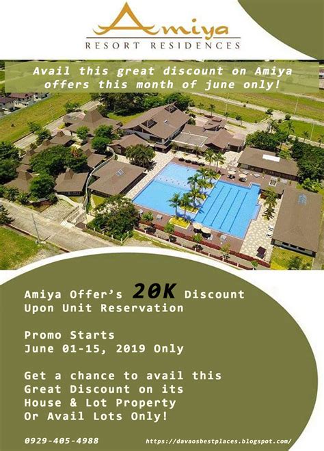 amiya resort residences davao property realty