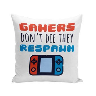 Fabulous Housse De Coussin Blanc Gamers Respawn 40x40 Cm Achat