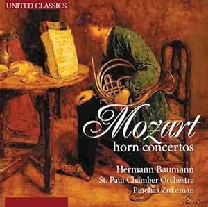 Mozart Horn Concertos Hermann Baumann St Paul Chamber Orch