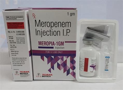 Meropenem 1gm Injection 10 Ml At 2800 Vial In Chandigarh ID