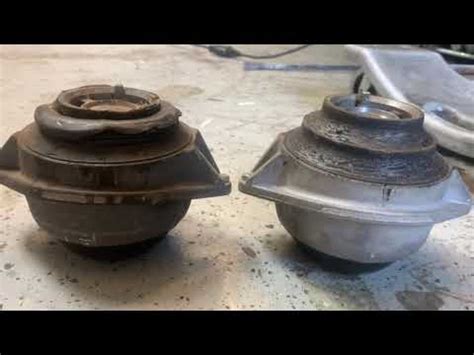 Engine Motor Mounts M R Sl S W V Mercedes Youtube