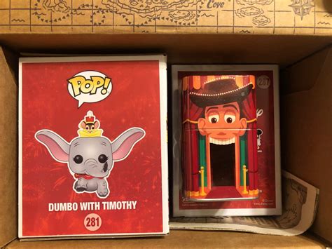 Funko Pop Disney Treasures Festival Of Friends Box Pluto Dumbo W