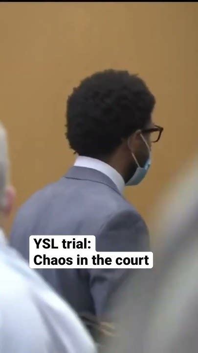 Ysl Trial Chaos Courtroom Evacuated Youtube