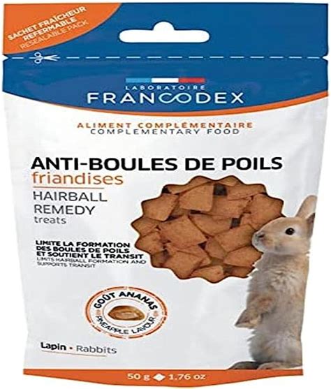 Francodex Friandises Anti Boules De Poils Pour Lapins G Fr