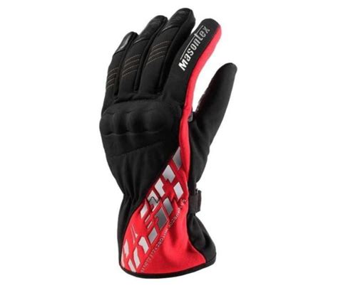 Guantes Impermeables Masontex M Ca A Larga Negro Rojo Virtual Store Gp